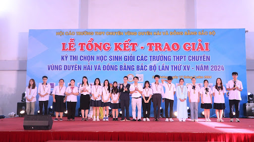 Lễ tổng kết - trao giải: Kỳ thi chọn học sinh giỏi các trường THPT Chuyên khu vực Duyên hải và Đồng bằng Bắc Bộ lần thứ XV, năm 2024